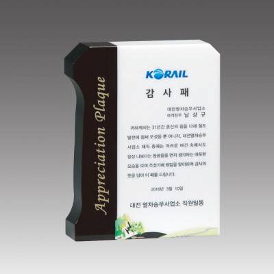 G2006 스노우크리스탈상패