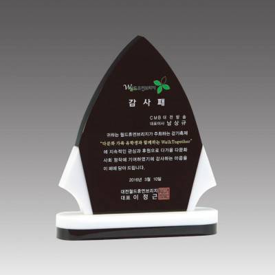 G2029 스노우크리스탈상패