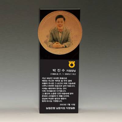 기업 퇴직 공로 감사패 : TKS1213