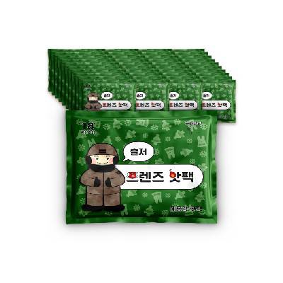 양면핫팩/군용핫팩/솔저프렌즈핫팩 150g