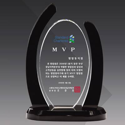 크리스탈 상패 기념패 S8-27-2