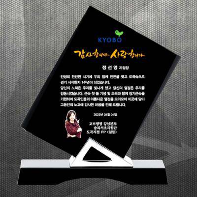 감사 재퇴직기념 공로패