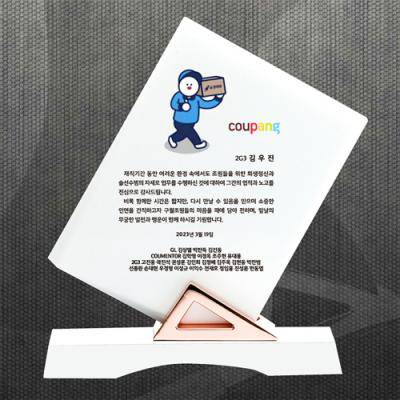 임명 감사 재퇴직기념패 DS12-19-2